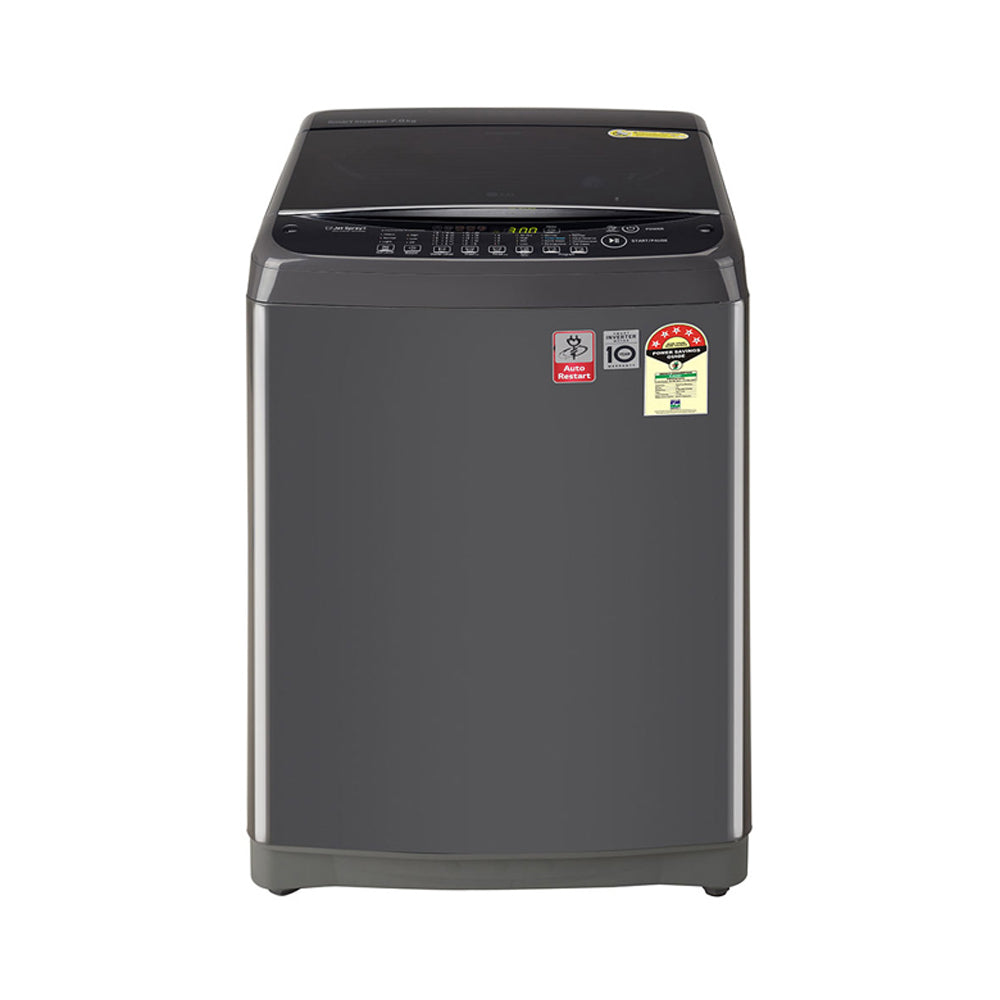 LG 7 Kg Top Fully Automatic Washing Machine, T70SJMB1Z Middle Black LG 7 Kg Top Fully Automatic Washing Machine, T70SJMB1Z Middle Black
